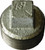 Order In - AAP Hollow Plug - Square Head - Malleable Iron - BSP - Galvanized - 25 Nb - 31.8mm - LP25