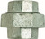 Order In - AAP Union - Brass Seated - Malleable Steel - BSP Female & Female - Galvanized - 80Nb - LU80BS