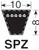 Order In - Continental Belt - Alpha - Wrapped Wedge - Rubber - ISO 4184 - 1320 x 9.7 x 8mm - SPZ SECTION SPZ1320 - 10264779