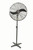 Order In - FanMaster IFP650 Pedestal Fan Industrial Premium Oscillating 3 Speed - Silver 650mm 1Ph 3833L/s