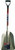 Order In - Spear & Jackson SJ-ASG55 Grain Scoop Shovel with Plastic D Handle - 420 mm Blade - 1100 mm Handle - Timber