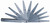 Order In - Moore & Wright MW-388M-13-B Feeler Gauge Set - Precision Range - Steel -13 Blades - 100mm - 12.7mm - 0.03 to 0.5mm