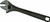 Order In - Adjustable Wrench - Premium - 34 mm Capacity - 300 mm Length - Chrome Vanadium Steel - Black Phosphate - SCMT25209 - Sidchrome