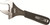 Order In - JBS - Wide Jaw Adjustable Wrench With Grip - Black - 200mm - SWO99LT-F/CBE8"CN-MM