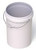 Order In - A PLUS PLASTICS - Pail Only (No-Lid) Food Grade Plastic White with Metal Handle - 20L