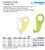 Order In - Bullivants Gunnebo Hook Container - Ch3L - Left Hand - Green