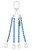 Order In - Bullivants Chain Sling - 4-Leg - Self Colour - 8mm x 2m