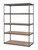 Order In - Summit - SRVS18126 Rivet Shelving - 1800H x 1200W x 600D - 5 x MDF Shelves