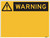 Order In - PROSAFE Construction Sign - Warning - Polypropylene - 600mm x 450mm