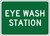 Order In - PROSAFE Emergency Information Sign - Eye Wash Station - Self Adhesive Vinyl - 250mm x 180mm