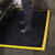 Order In - Notrax Safety Stance® Safety & Anti-fatigue Mat - Black/Yellow - 970mm x 1620mm