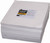 Order In - Thick Absorbent Pad - Oils/Fuels - 140 L/Pack Capacity - White - Polypropylene - 45 cm x 45 cm - SCOF45T-100 - Spill Crew - (100/Pack)