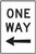 Order In - PROSAFE Traffic Sign - One Way - Left Arrow - Metal - 450mm x 600mm