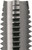 Order In - Sutton Tools Straight Flute Carbon Hand Tap - 4-Flute - TCA - Bright - M32 x 1.5 mm Fine - Intermediate - 1.5xD - M205