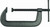 Order In - JBS G Clamp Heavy Duty Cast Iron - 75mm