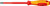 Order In - Insulated Screwdriver - Standard Tip - 1000 V - 3.5 mm x 100 mm x 0.6 mm - 982035 - Knipex