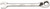 Order In - JBS SCR38 Combination Ratchet Ring Open End Spanner - A/F - 3/8"