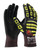 Order In - ATG MaxiCut® Ultra™ AD-APT® 52-6745FI Impact Protection Gloves - Cut F - UHMWPE Liner - Nitrile Palm Coated - Touchscreen - Black/Hi-Vis Yellow - 9
