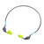 Order In - uvex xact-band 2125.372 Earplugs - Reusable - Banded - Class 4 - 22dB - Yellow/Grey - Regular - Pack of 5 Pairs