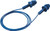 Order In - uvex whisper+ WP-DT Earplugs - Metal Detectable - Reusable - Corded - Class 4 - 22dB - Blue - Regular - Pack of 50 Pairs