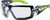 Order In - uvex pheos 9192-305G Safety Glasses-with Dust Guard-Black/Yellow Temple-Supravision Excellence Coating-Anti-Scratch/Anti-Fog-Chemical Resistant - clear Lens