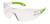 Order In - uvex pheos 9192-200 Safety Glasses - White/Green Temple - Supravision Excellence Coating - Anti-Scratch/Anti-Fog - Chemical Resistant - Clear Lens