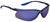 Order In - 3M Mist S56BM 7012868265 Safety Glasses - Black/Blue Frame - UV Resistant - Anti-Scratch - Blue Mirror Lens