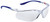 Order In - 3M Mist S56C 7012921232 Safety Glasses - Clear/Blue Frame - UV Resistant - Anti-Scratch/ Anti-Fog - Clear Lens