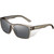 Order In - Bolle STKS 420 Safety Glasses - STK42N22A - Microfiber Pouch Included - Graphite Frame - Anti-Scratch/Anti-Fog - Platinum Coating - Smoke Lens