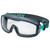 Order In - uvex i-guard+ planet 9143-293 Safety Goggles - Anthracite Frame -Flexible Face Seal - Chemical Resistant - Anti-Scratch/Anti-Fog Coating - Clear Lens