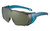 Order In - Bolle SWIFT OTG SWIOTN20A Overspecs Safety Glasses - Blue Frame - Platinum Lite - Anti-Fog/Anti-Scratch Coating - Smoke Lens