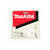 Makita 150mm White Sanding Discs Hook & Loop Style 60 Grit - 9 Holes - 10 Pack