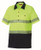 Order In - Hard Yakka Men's Two-Tone Protective Polo Shirt Koolgear - Cotton - Polyester - Yellow/Dark Navy - Y11383