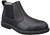 Order In - Oliver - Safety Boots - Anti-Static - Elastic-Sided - Leather - Executive - Black