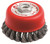 Order In - SIT 0268 Double Row Steel Twist Knot Wire Cup Brush - 95 X 14mm