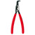 Knipex 125mm Plier Circlip External Bent 10-25mm - 4621A11