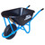 Kelso 65 Litre NarraBarra Lock-Fast Poly Tray Wheelbarrow - FW17000