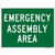 Sandleford Sign Emergency Assembly Point 225x300mm - MS30