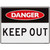 Sandleford Ky-Sign 450X600mm - "Keep Out" - LS14