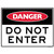 Sandleford Ky-Sign 600x450mm - "Do Not Enter" - LS13