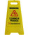 Sandleford - "Cleaning In Progress" Sign - Yellow - ASY02