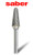 Saber Burr Angle 1/2" SL-4 - 8020-SL4