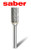 Saber Burr Cylindrical End Cut 3/8" SB-3 - 8020-SB3