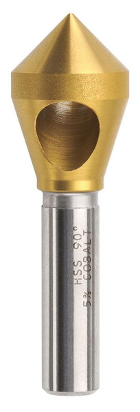 Saber Countersink Cross Hole HSS-Co5 TiN 90° 21mm - 8032-21