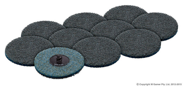 Order In - Geiger Abrasive Disc Pack Blue 75mm - GPA1530X10