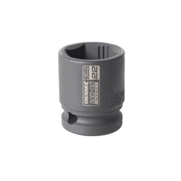 Kincrome LOK-ON™ Impact Socket 1/2 Drive 22mm