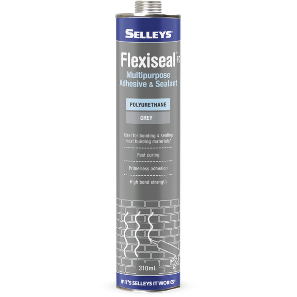 Selleys 310ml Grey Flexiseal FC Polyurethane Construction Sealant and Adhesive - 101607