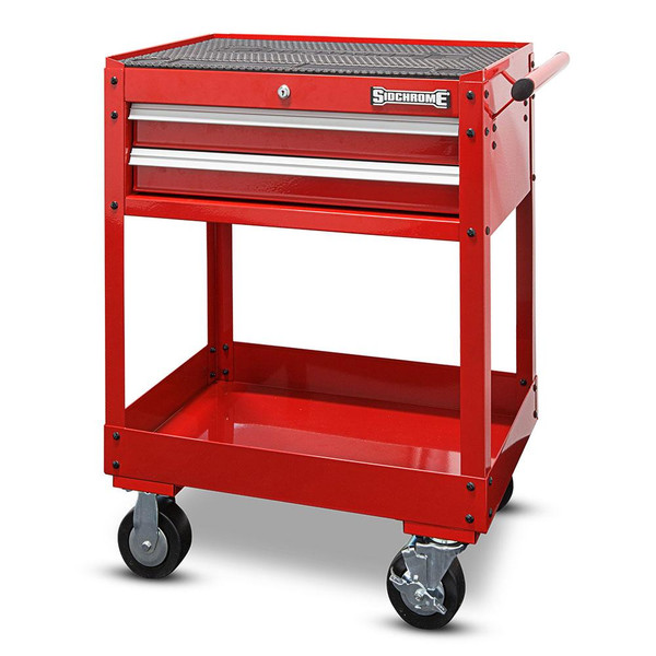 Sidchrome Service Tool Trolley 2 Drawer - SCMT50352
