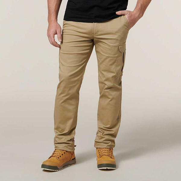 Hard Yakka Core Cargo Work Pant Stretch Khaki