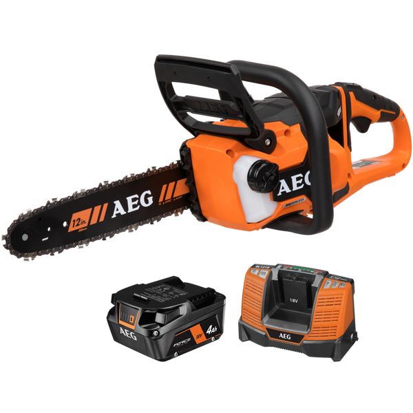 AEG Chainsaw 12" BL 18V A18CHS14 Kit